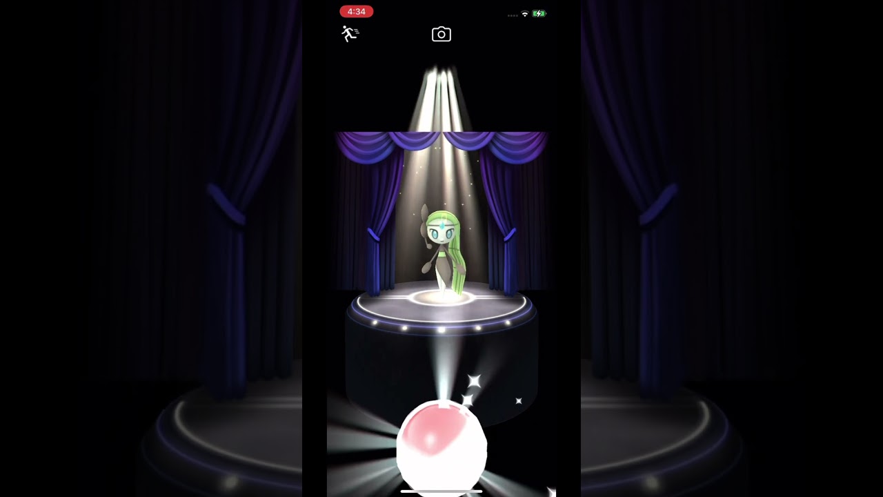 ポケモンGO メロエッタ捕獲　#pokémon #pokemongo #スカイ　#シェイミ　#幻 #ポケモン #ポケカ #ポケモンGO #ポケモンgo好きな人と繋がりたい  #春 #スマホゲーム