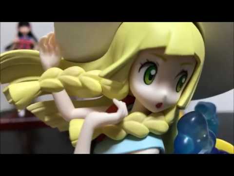 ポケモンセンター限定フィギュア　リーリエ＆コスモッグ