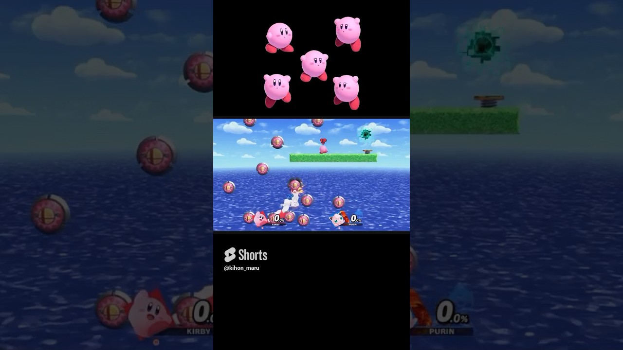 プリンをバウンドさせると…！【スマブラSP】#スマブラsp #きほんはまる