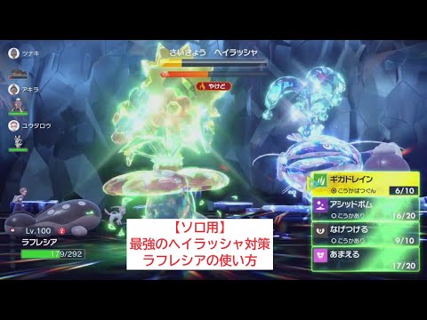 【ソロ用】最強のヘイラッシャ対策　ラフレシアの使い方