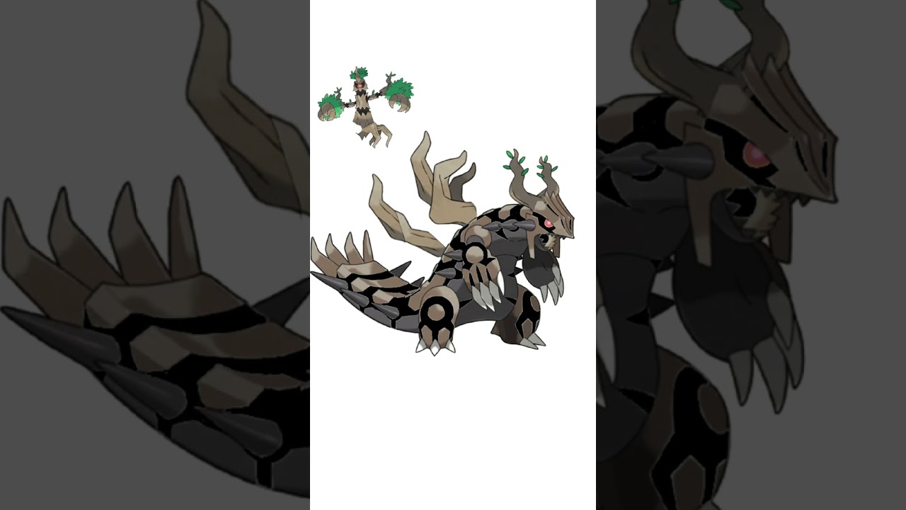 ゲンシグラードン＋オーロット合成。樹木怪獣　#ポケモンフュージョン #改造ポケモン  #伝説のポケモン #最強ポケモン #pokemon