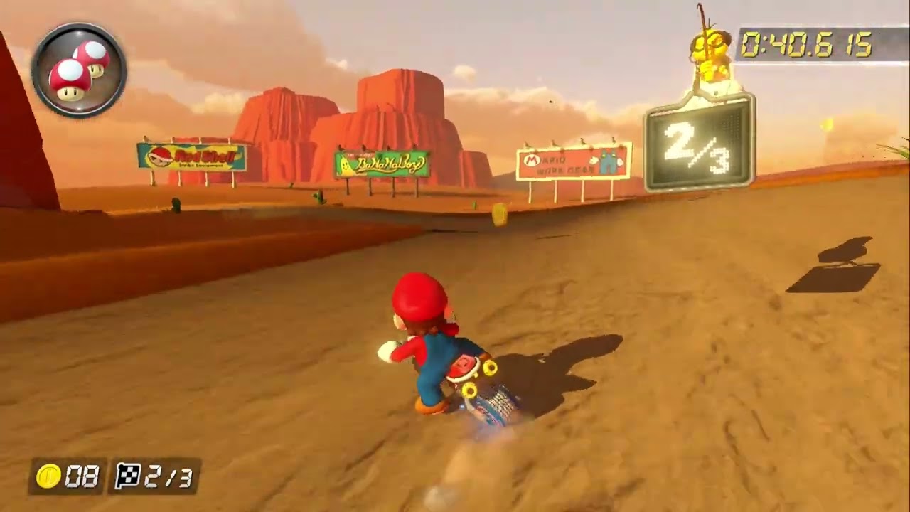 マリオカート8DX タイムアタック150cc N64カラカラさばく