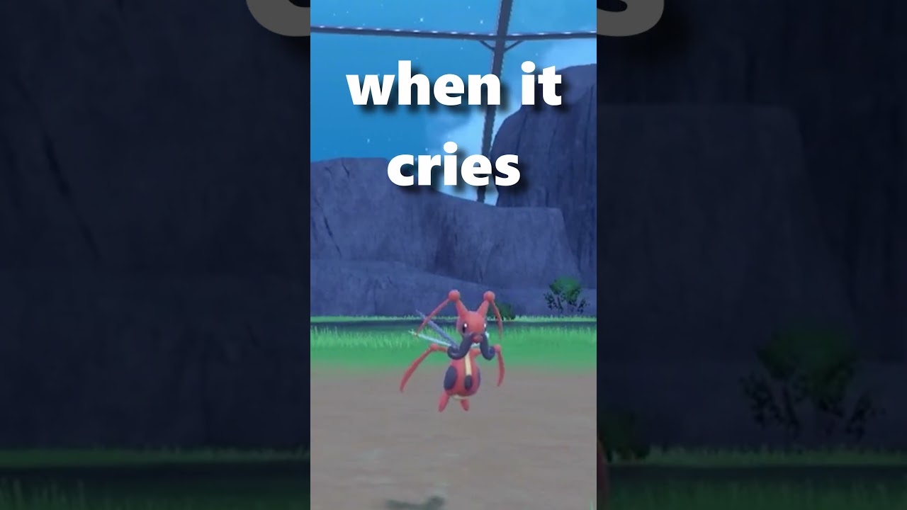 Kricketune's CRAZY Pokedex Entry!  #pokemonyoutube #pokemonscarletviolet #pokedex