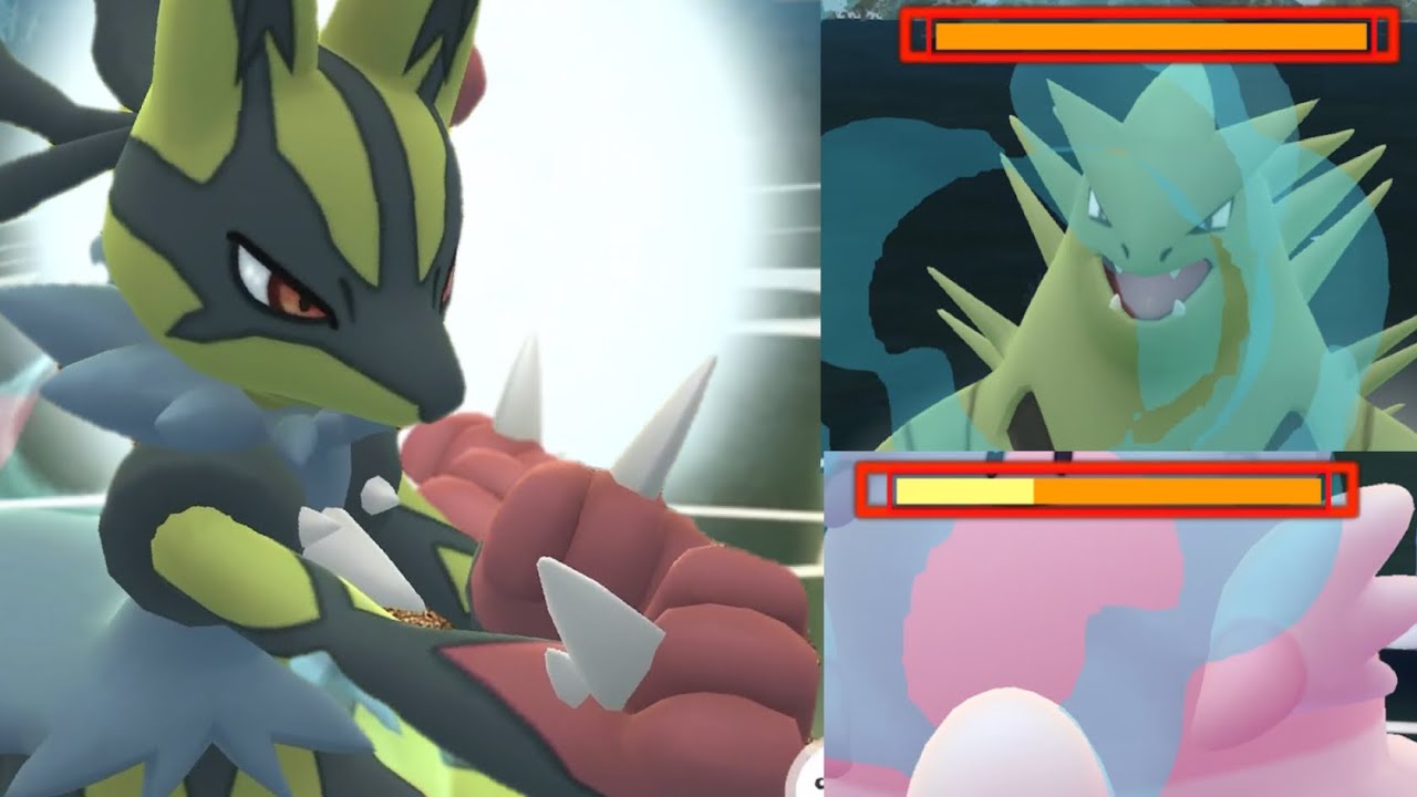 【メガシンカ・検証】これぞ火力ナンバーワン！！最強メガルカリオの強さがヤバすぎた・・！【ポケモンGO・補填・レイドデイ・はっけい】