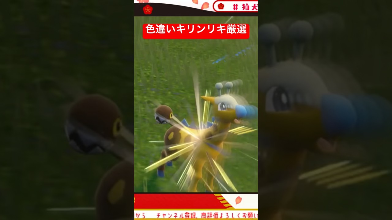 #ポケモンsv 色違いキリンリキ厳選