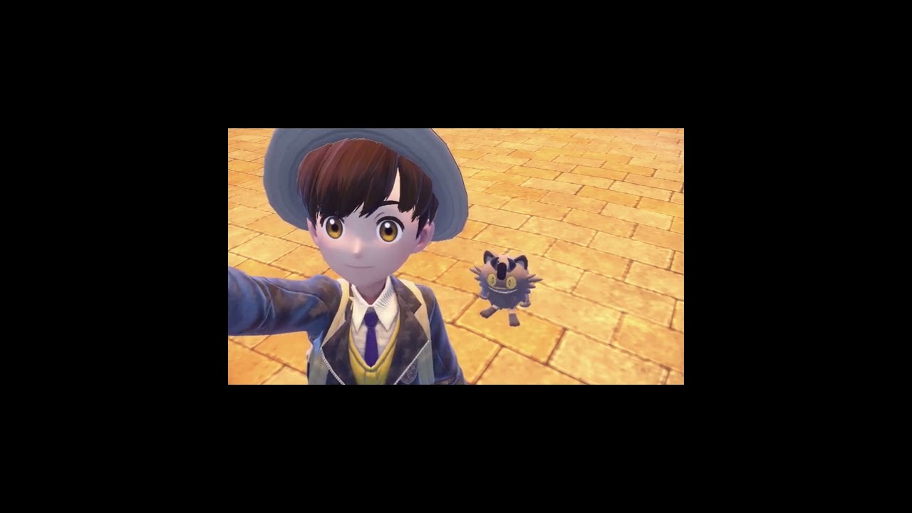 【ポケットモンスターSV】寝ていたらパルデアに召喚されたガラルニャース #shorts