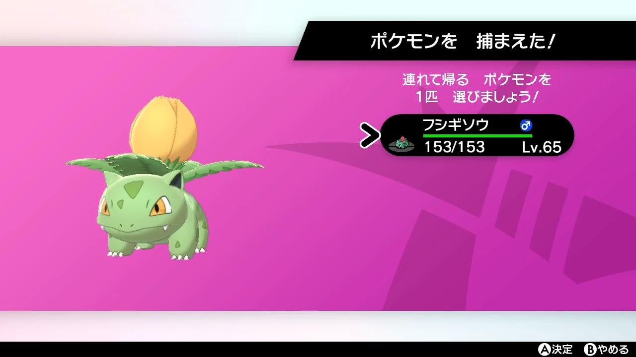 色違いフシギソウ