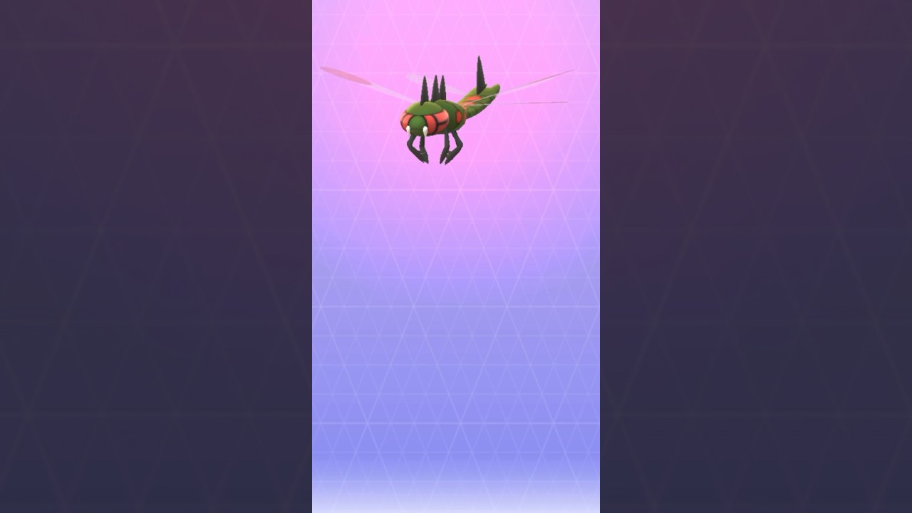 【 ポケモンgo 】 ヤンヤンマ → メガヤンマ ！頭の動きリアルすぎw【 うさぴよの巣 】#yanma #yanmega #pokemongo #pokemon #ポケモン