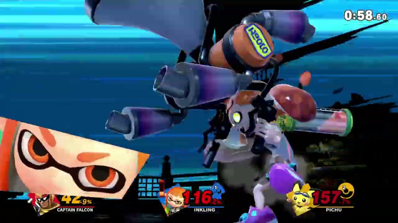 スマブラSP リプレイ タイム制 9542 [24年07月分]【ピチュー 3P自分】