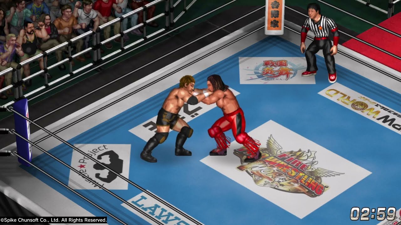 ファイプロWでKONOSUKE TAKESHITAのレイジングファイヤー作ってみた