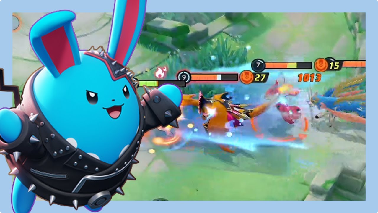 死にそうで死なないパワフルアタッカーマリルリ子（ポケモンユナイト）