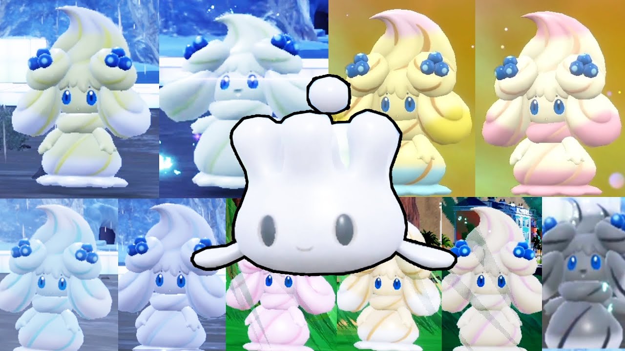 マホミル進化のマホイップ。70種類もいるの！？【ポケモンSV】