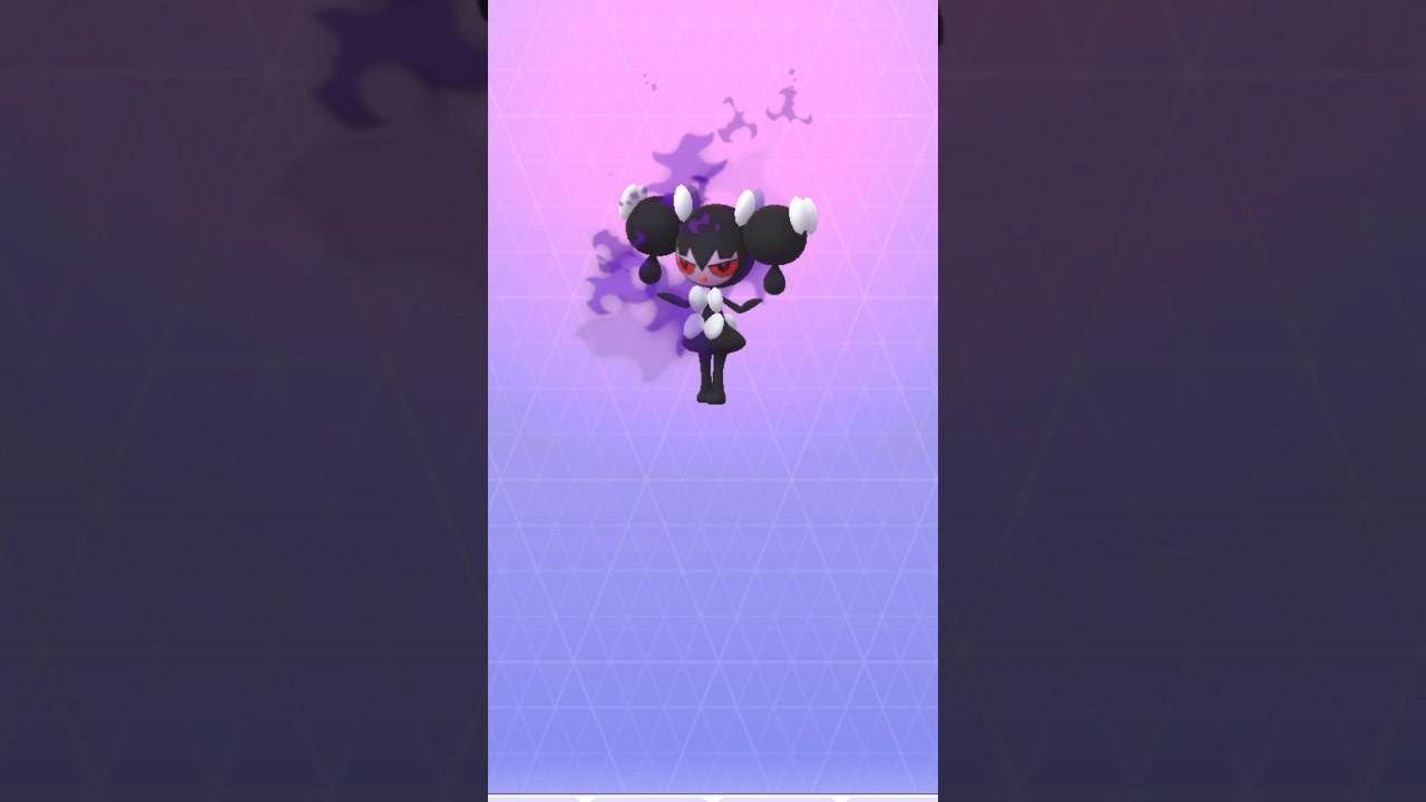 【 ポケモンgo 】 ゴチム（シャドウ） → ゴチミル（シャドウ）【 うさぴよの巣 】#gothita #gothorita #pokemongo #pokemon #ポケモン  #ポケモンgo