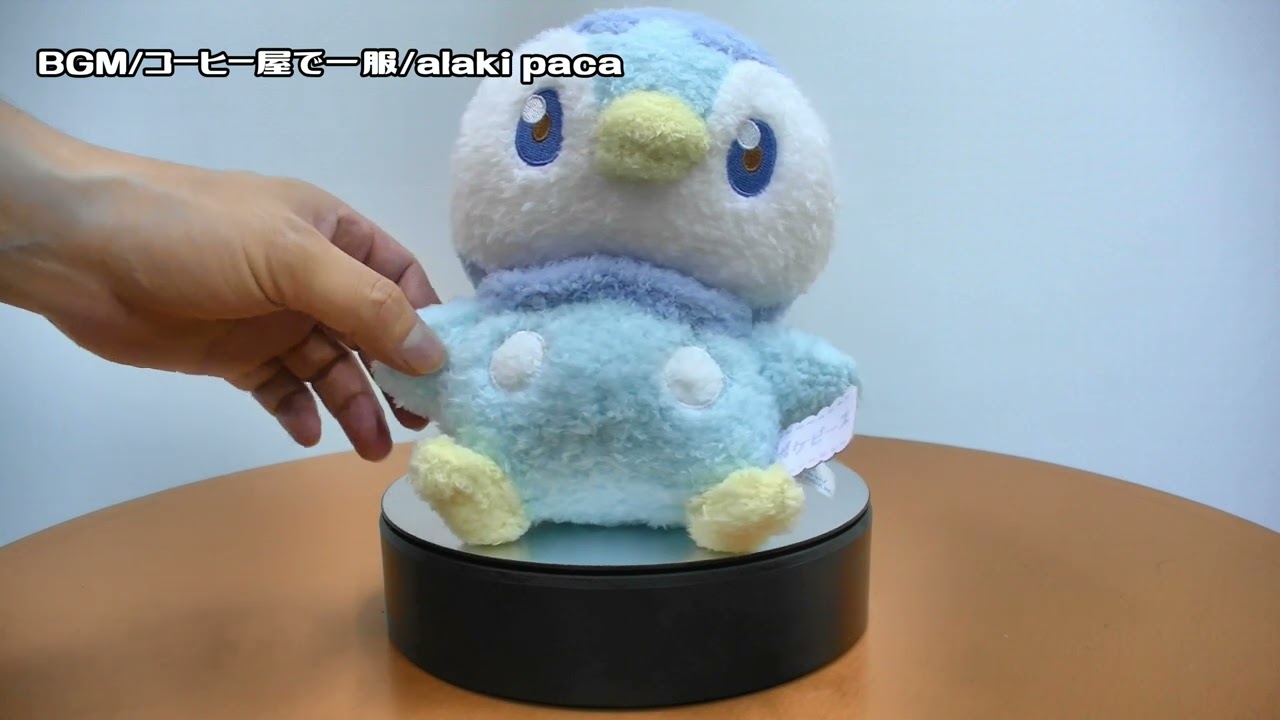 ポケピース　ポッチャマぬいぐるみ　ポケットモンスター【９０点】