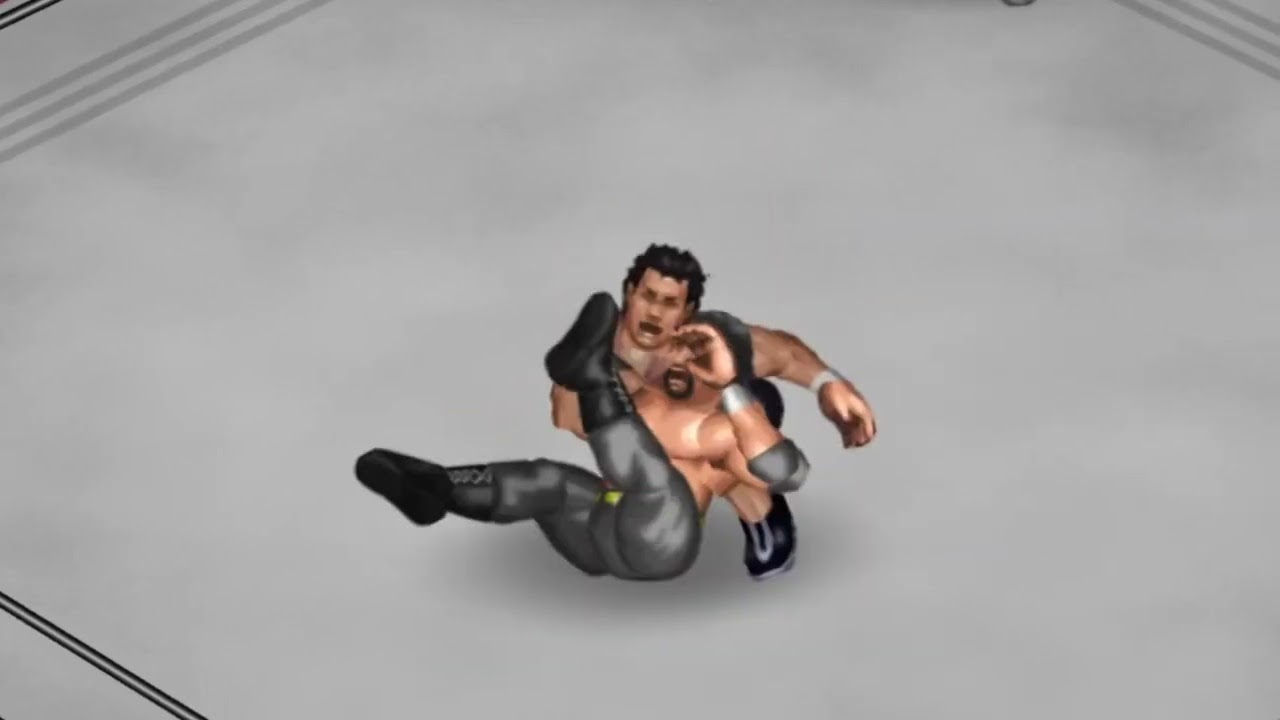 ファイプロワールド　足取りドラゴンスリーパー