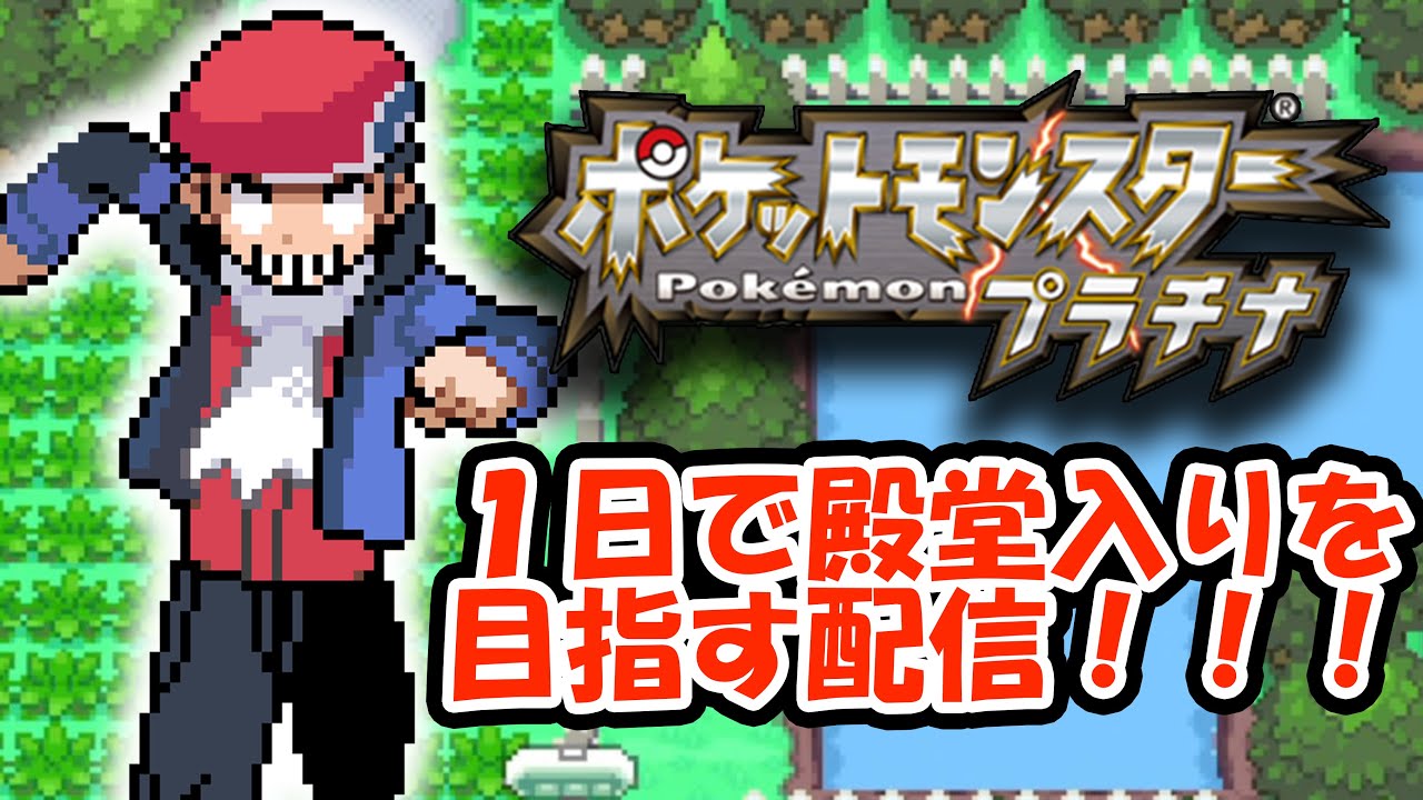 ポケットモンスタープラチナは１日で殿堂入りできるって遠い親戚が言ってた気がする。