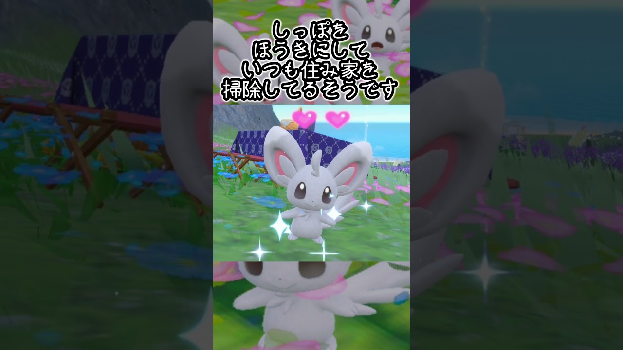 チラーミィ6匹とピクニック【ポケモンSV】#Shorts