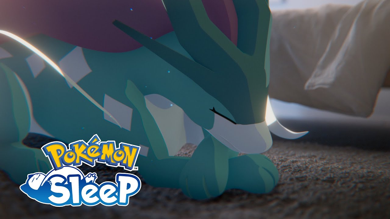 【公式】『Pokémon Sleep（ポケモンスリープ）』スイクンが登場！
