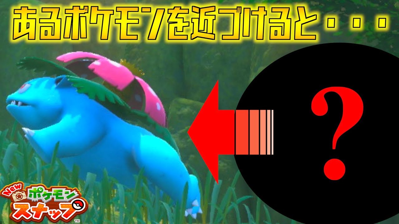 PVで見た水に飛び込むフシギバナを撮る方法とは？【newポケモンスナップ】【攻略】