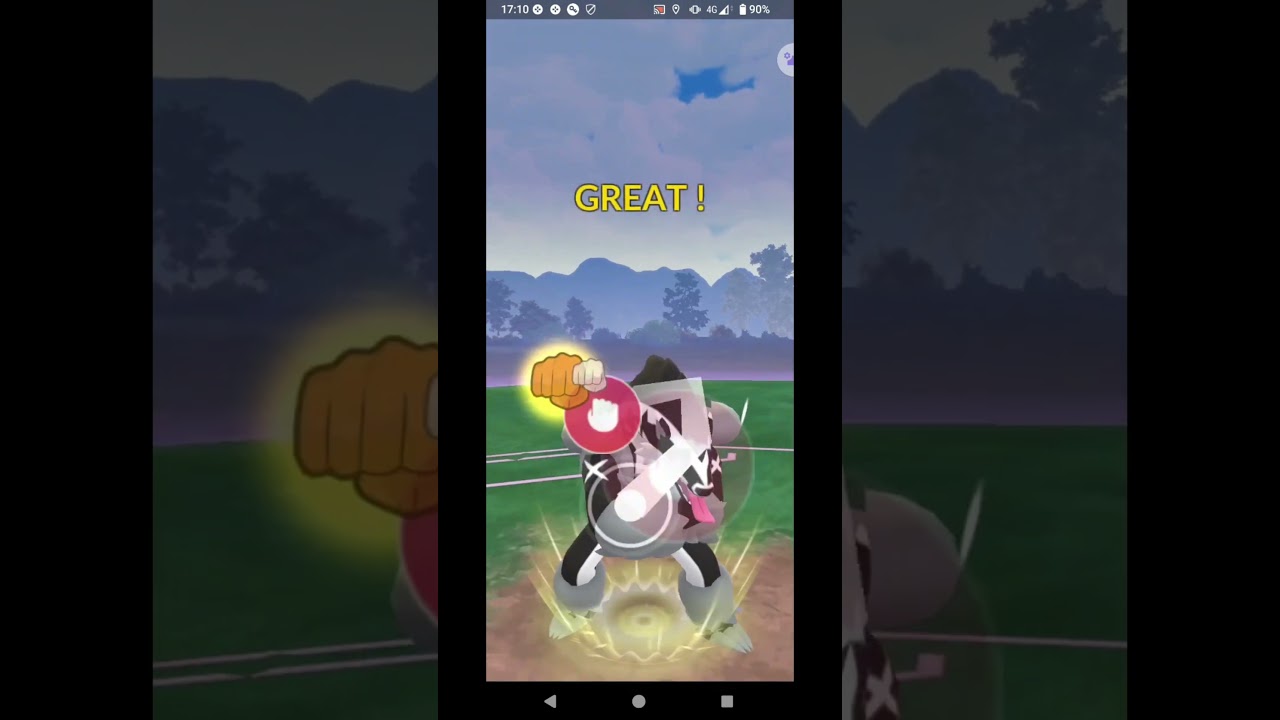 【ポケモンGO】サカキをCP800以下で討伐（ペルシアン、ドンカラス、クレセリア）#shorts