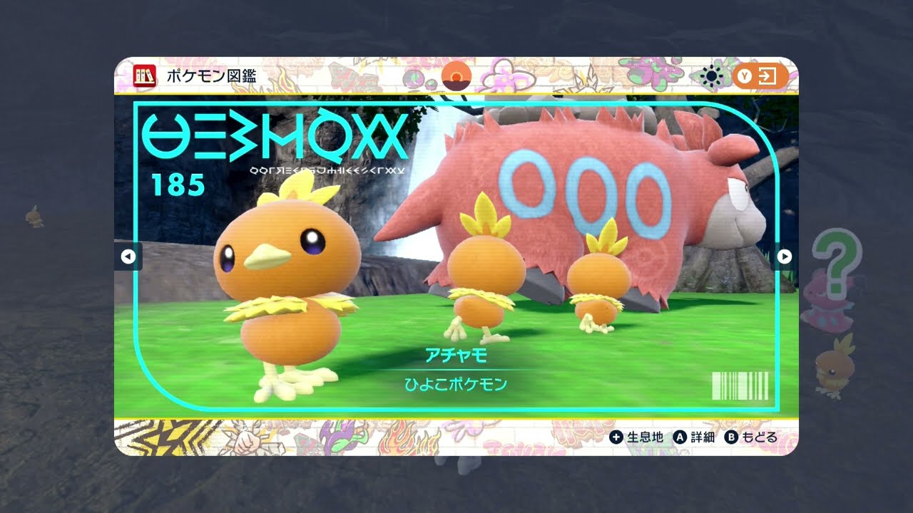 ＜ポケモンSV＞ No.１８５ アチャモ 色違い ＜Pokémon＞