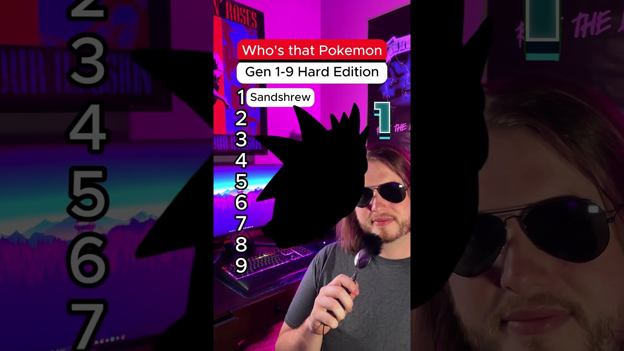 Who’s That Pokemon Gen 1-9 #pokemon #pokemon #trivia #Pokemontrivia