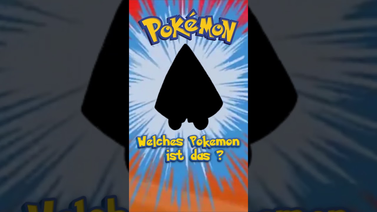 Weißt du, welches Pokémon  das ist ?