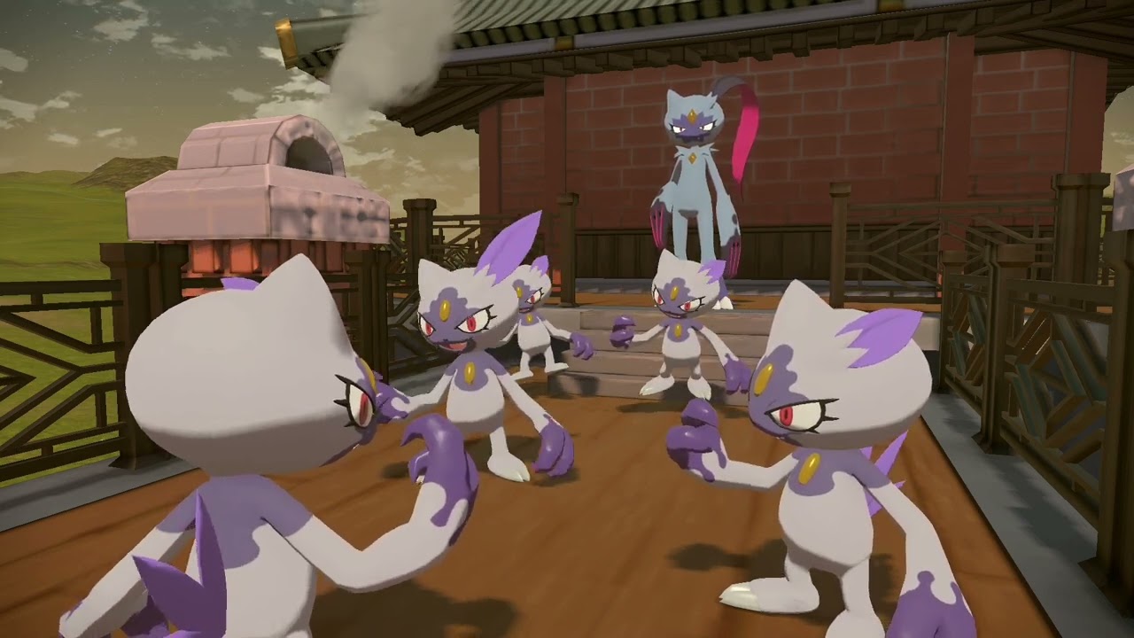 【 アルセウスに届けキャンペーン 】ヒスイニューラの遠足 #ポケモンのかわいいところ  #アルセウスに届け