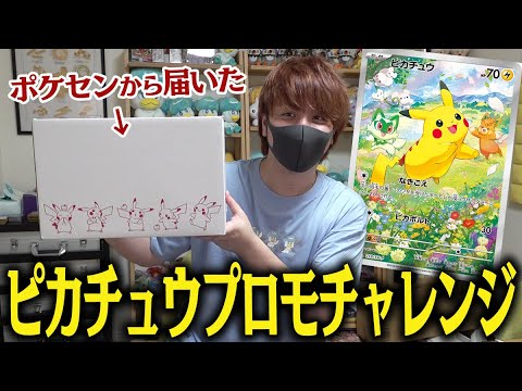 【ポケカ】ガチで可愛いピカチュウのプロモを確保しろ！！『ポケカの夏がキタ!プロモカードGetキャンペーン』で神引きするぞ！！！！【開封動画】