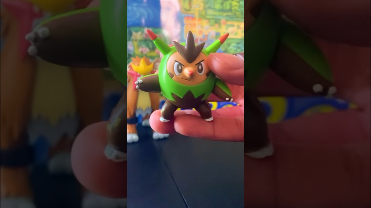 Pokemon Tomy Quilladin articulated figure UNBOXING #pokemon#collector#unboxing#tomy#kalos