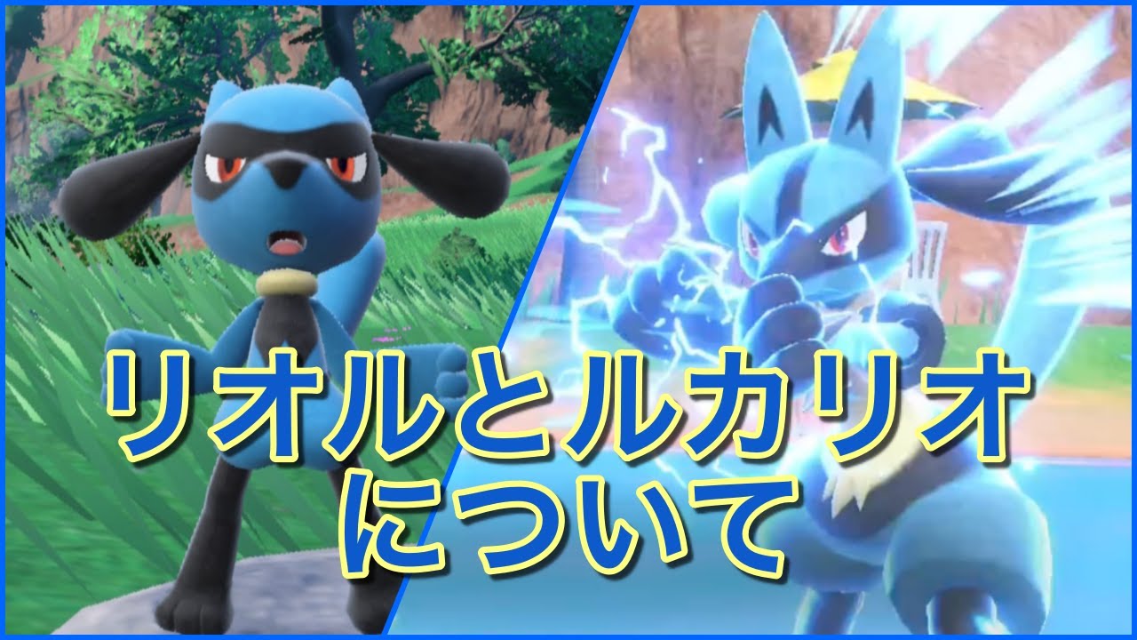 リオルとルカリオについて(shortsまとめ)