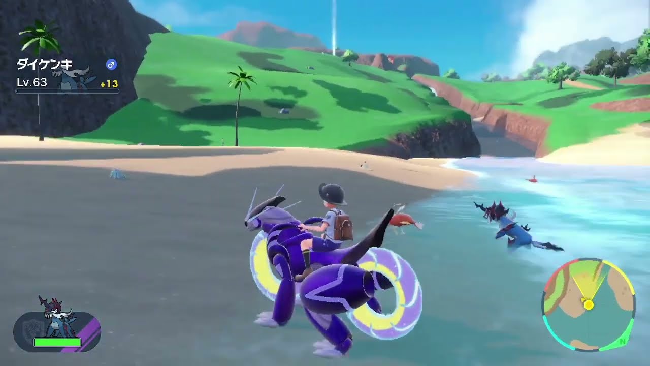 【ポケモンHOME解禁】ヒスイダイケンキを連れ歩きしてみた