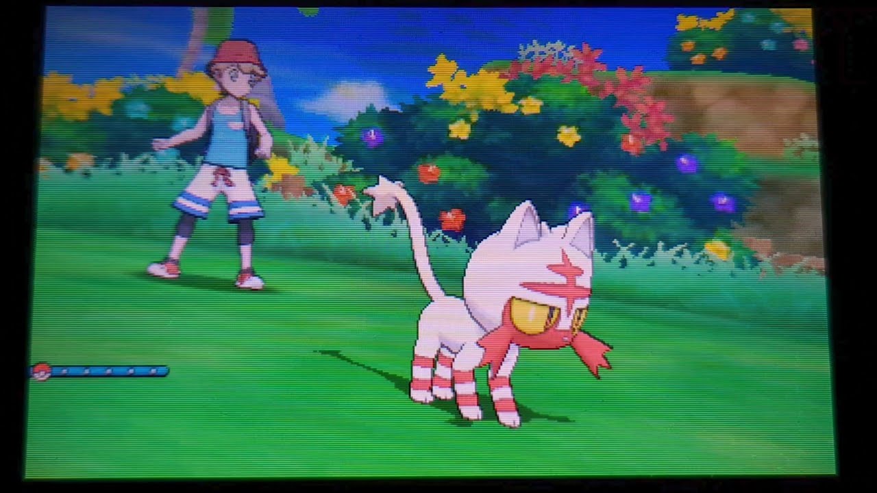 #1【ポケモンUSUM色違い縛りの旅】色違いニャビー