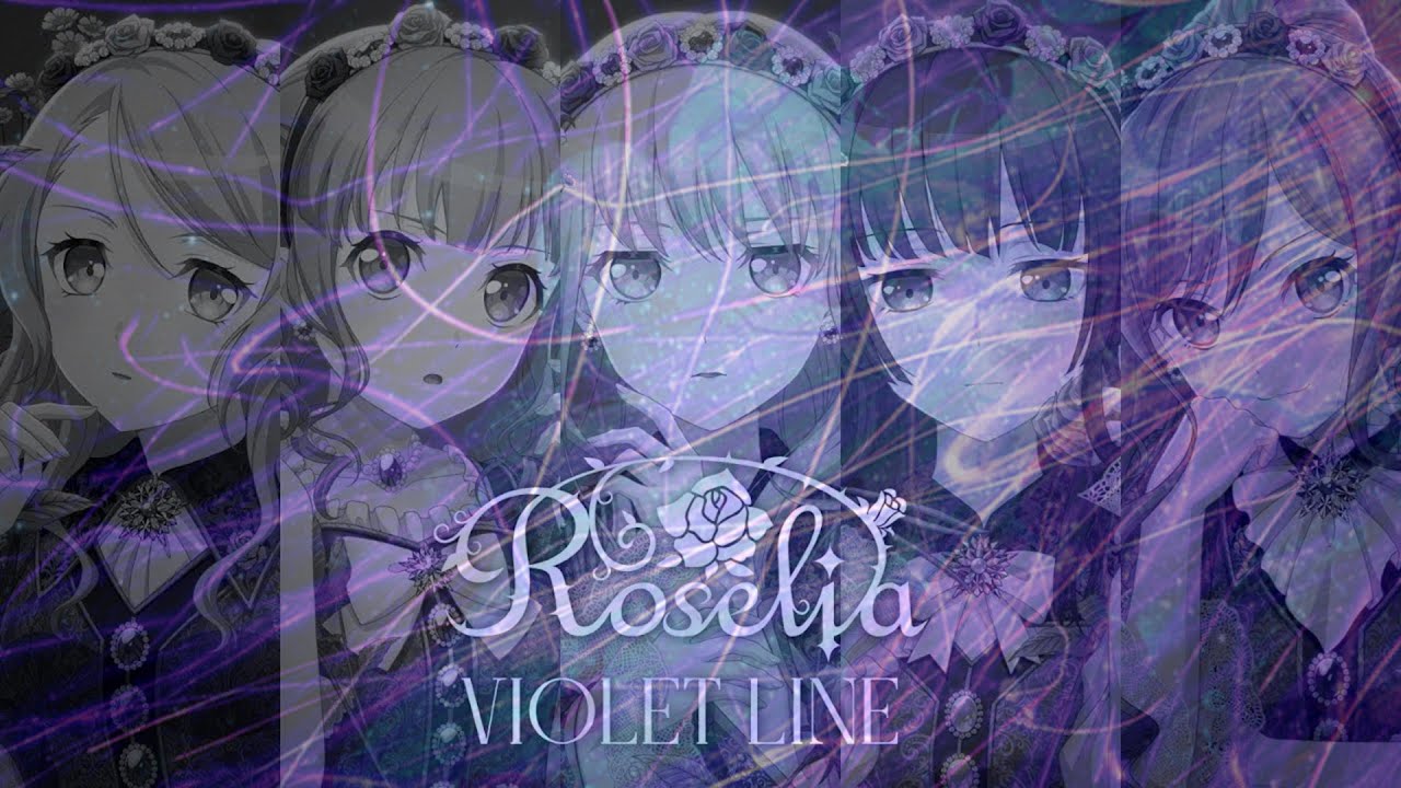 VIOLET LINE Rosenchor Live ver. / Roselia 振付