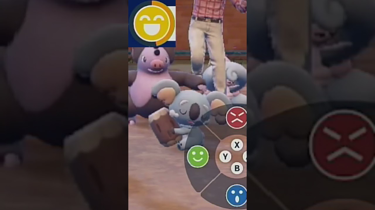 【ネッコアラ】ポケモンエクササイズ【パルデア図鑑No.315】#Shorts #pokemon