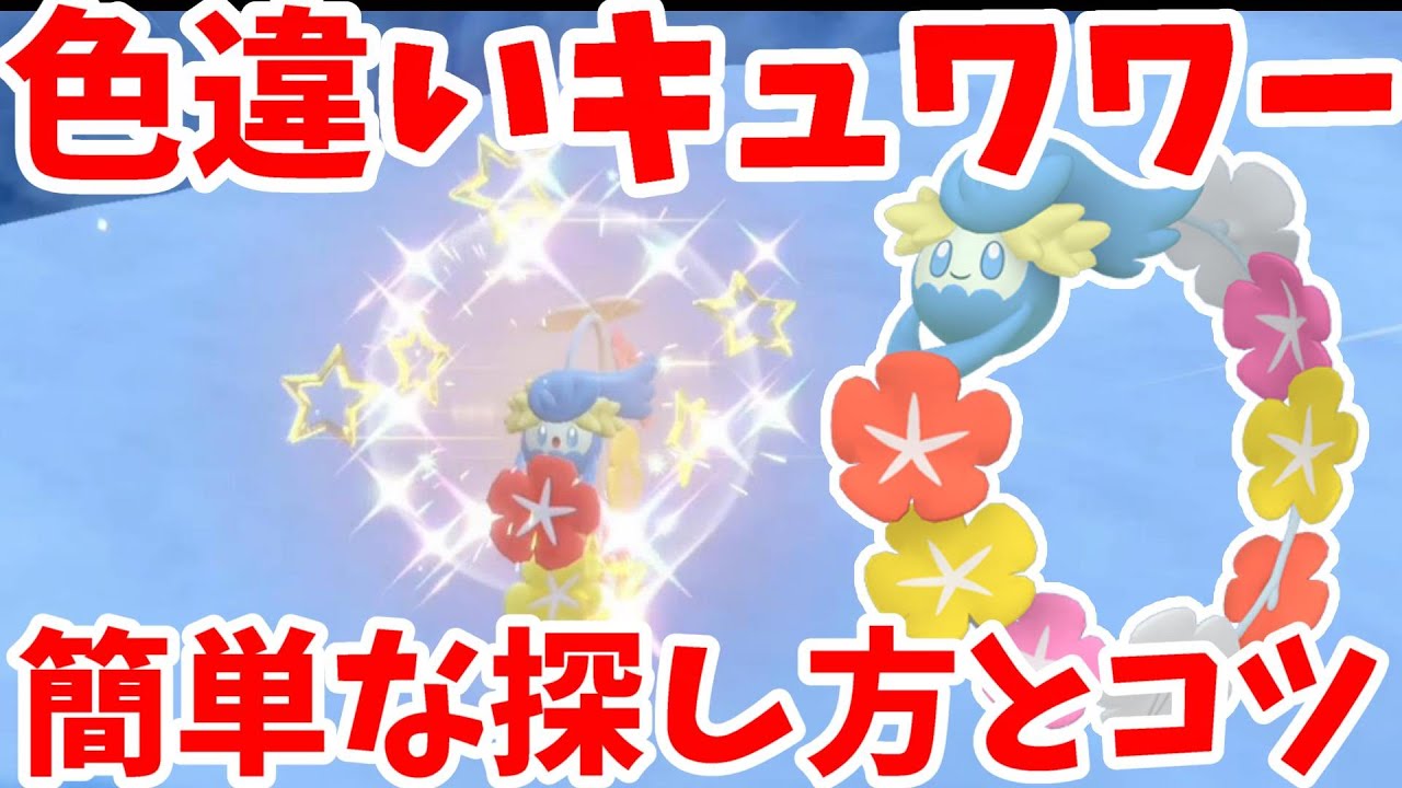 【ポケモンSV】色違いのキュワワー入手！まさまのあの証を大量ゲット！？【ポケモンスカーレットバイオレット・ゼロの秘宝】