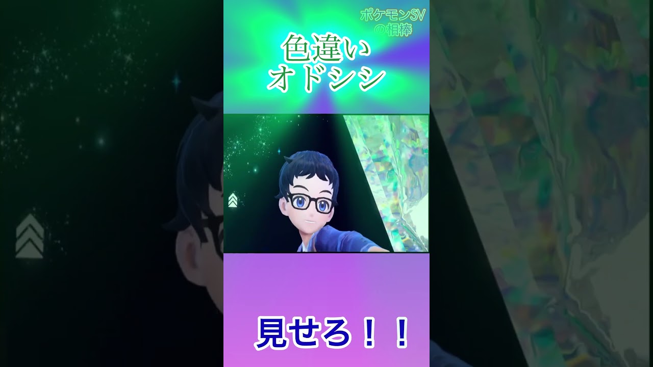 相棒オドシシ！覚悟のテラスタル #shorts