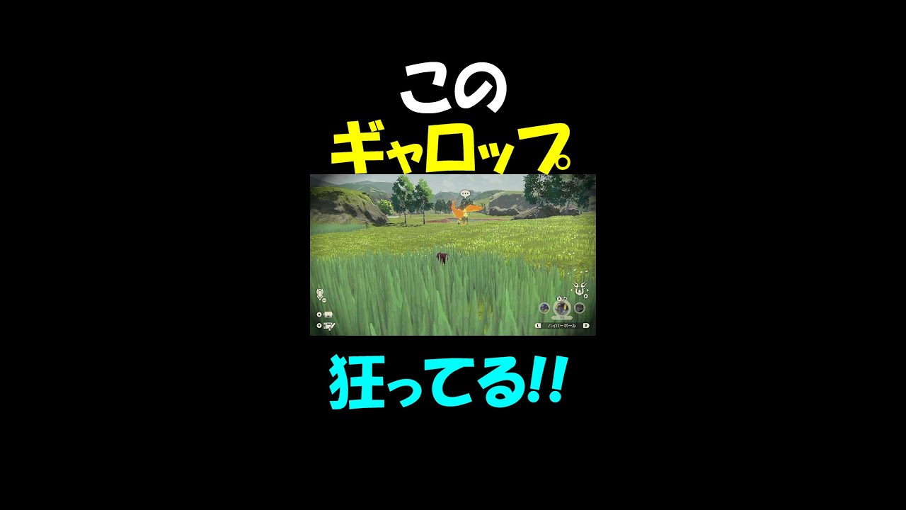 何か狂ったギャロップがいるww【アルセウス】#shorts