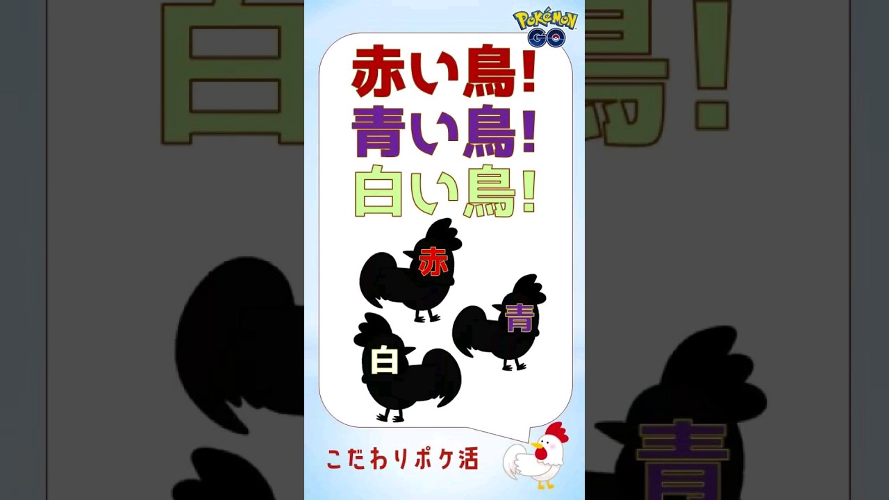 【騒然!?三鳥が出現！赤い鳥、青い鳥、白い鳥s】#ポケモンGo #ガラルファイヤー #pokemongo #青い鳥 #ガラル三鳥