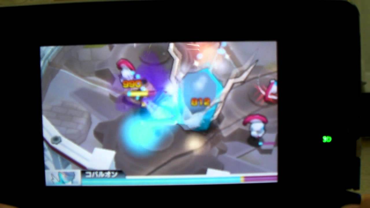 スーパーポケモンスクランブル　コバルオン捕獲！３体目！