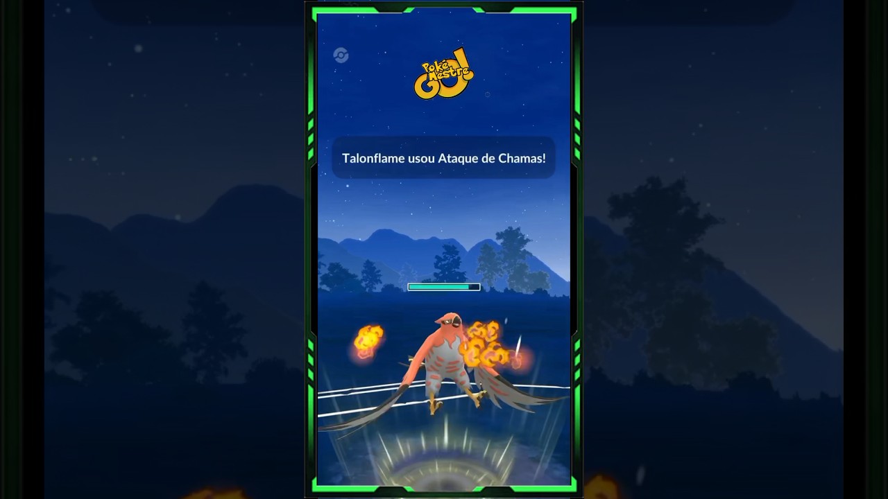 TALONFLAME O MONSTRO DA GREAT LEAGUE ! #talonflame #greatleague #shorts