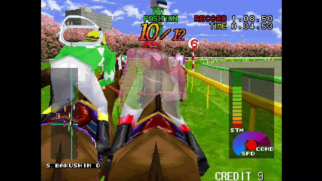 Gallop Racer ギャロップレーサー Arcade cheat アーケード チート ノーミス 時間短縮 最速 Fastest TAS