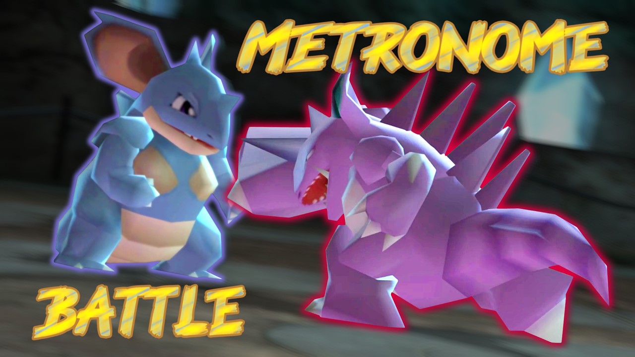 Pokemon Metronome Battle - Nidoking vs Nidoqueen
