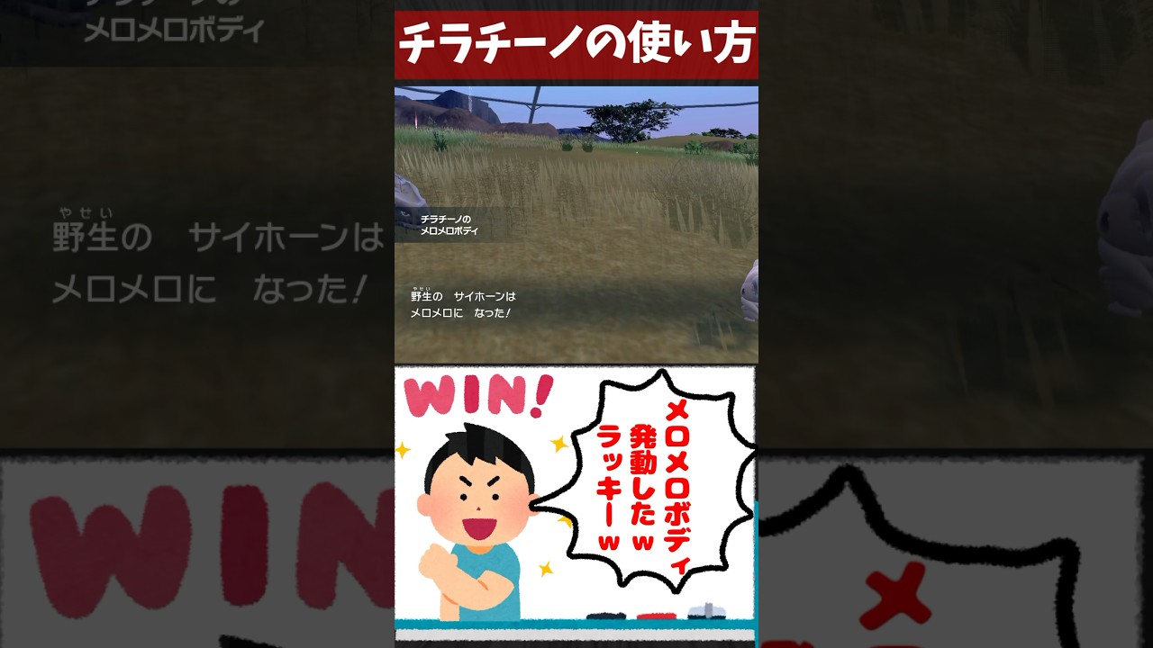 チラチーノの真の使い方とは  #ポケモン #ポケモンsv  #pokemon