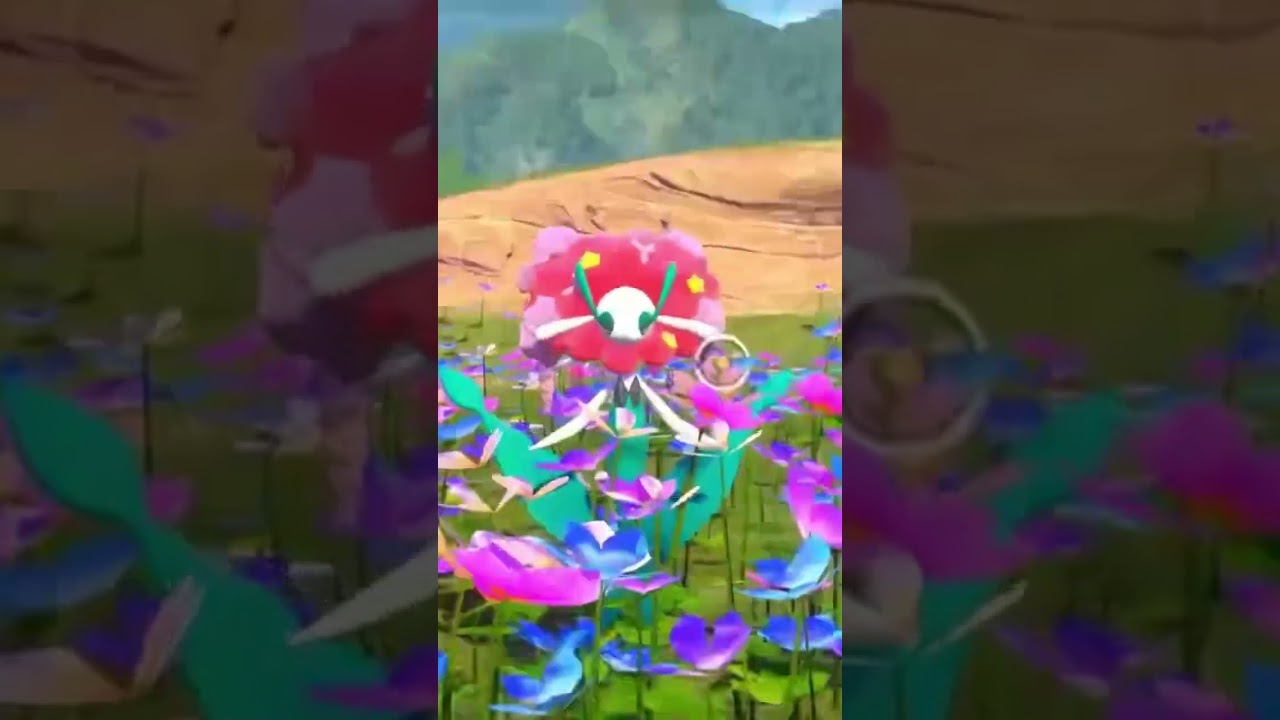 フラージェス俺に気があるみたい#ポケモン #pokemon #shinypokemon #shorts #funny #色違い