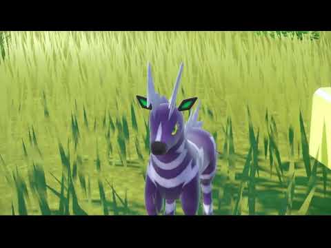 Shiny Zebstrika found in Pokémon Scarlet!