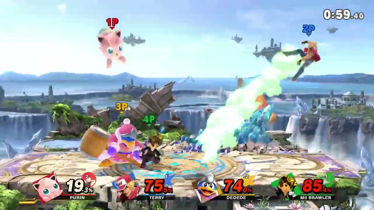 スマブラSP リプレイ タイム制 9689 [24年08月分]【プリン 1P自分】