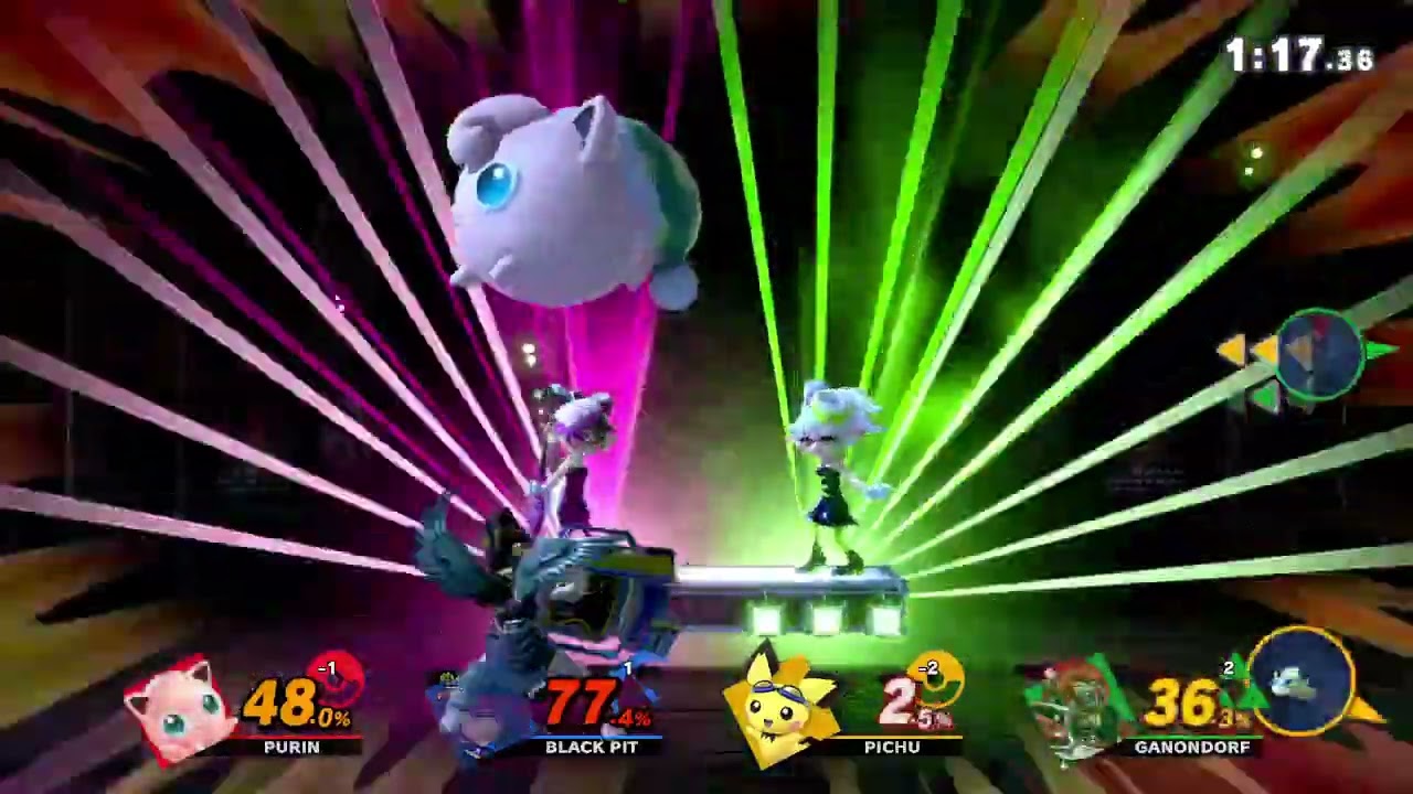 スマブラSP リプレイ タイム制 9688 [24年08月分]【ピチュー 3P自分】