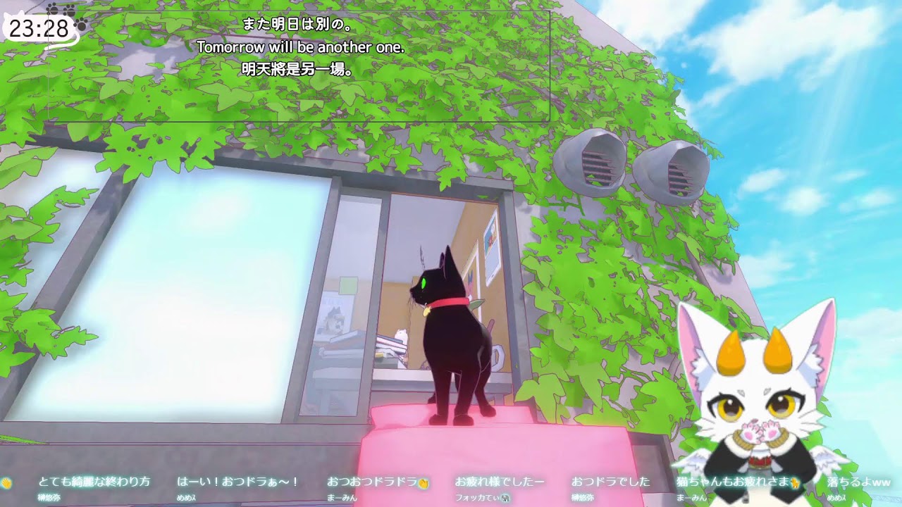 黒猫と町中を駆け巡る配信！【Little Kitty,Big City】