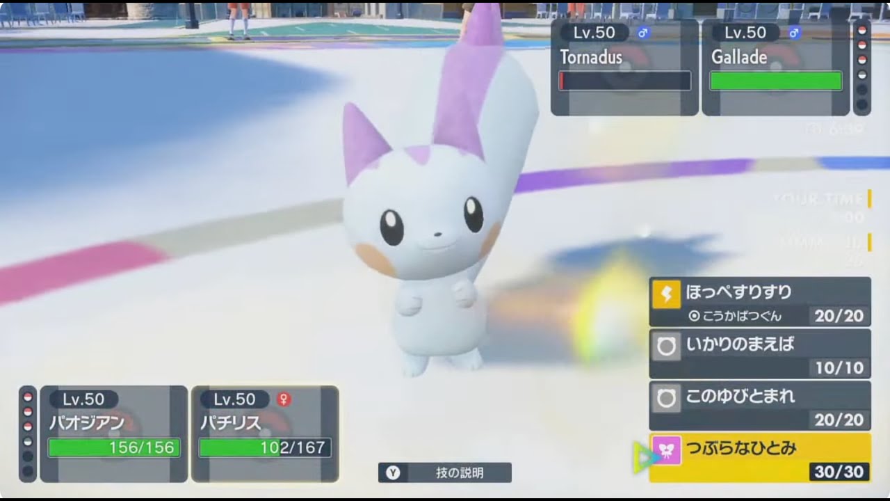 ポケモンSV ダブルバトル エレキパならパチリスの可能性あるよね。最終回